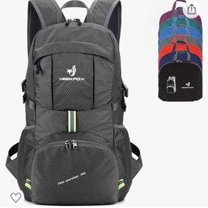 Neekfox Water Resistant Backpack - grey